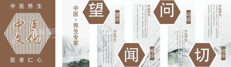 编号：80630211282334345819【酷图网】源文件下载-中医中式文化墙