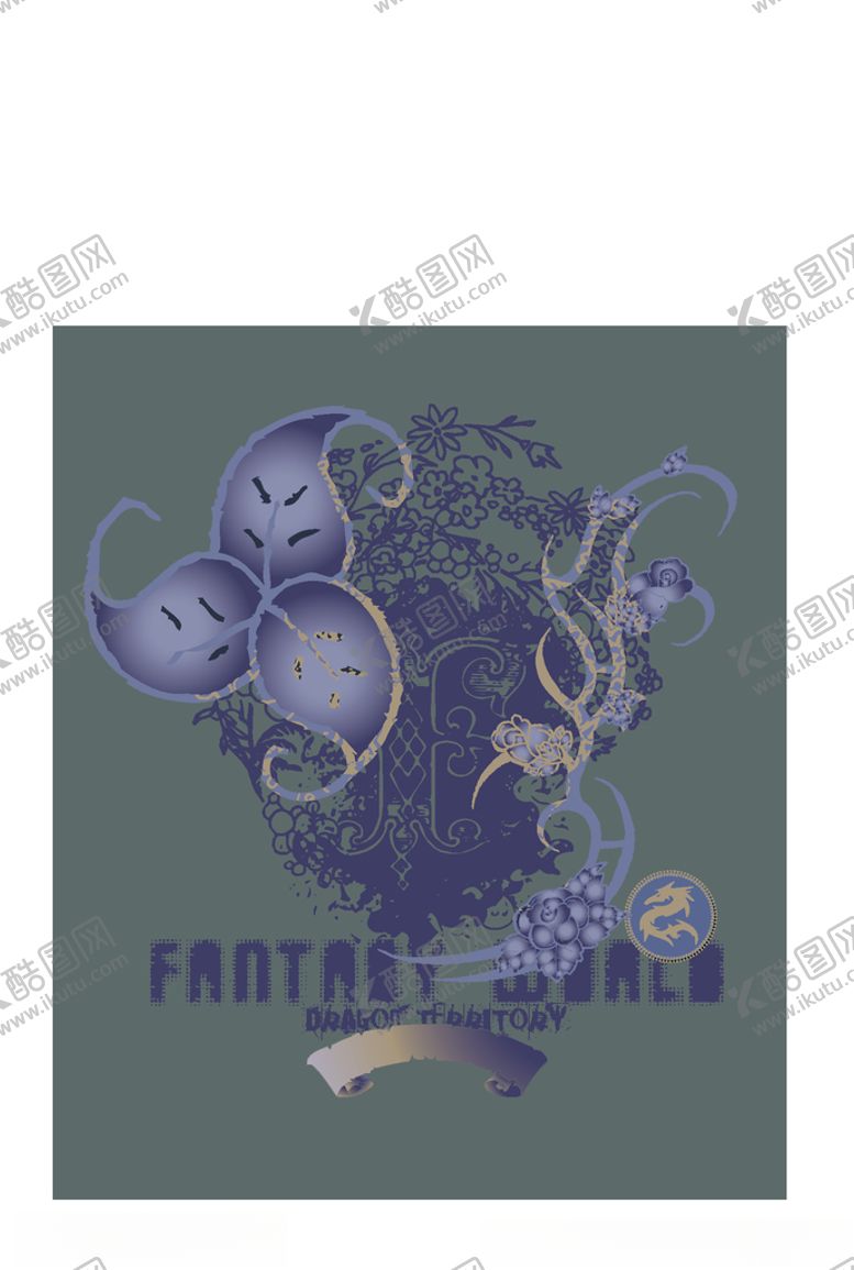 编号：37164706252240059463【酷图网】源文件下载-动物组合印花
