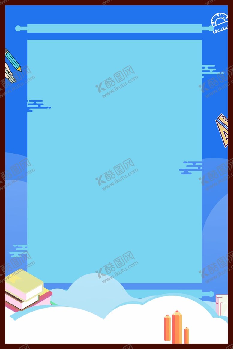 编号：99621504200642441001【酷图网】源文件下载-学校展板模板走廊卷轴