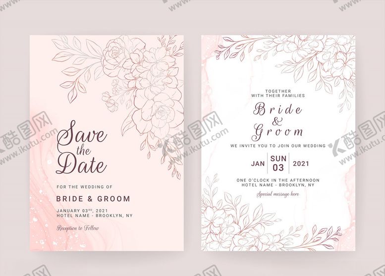 编号：39911809232129523462【酷图网】源文件下载-精美邀请函