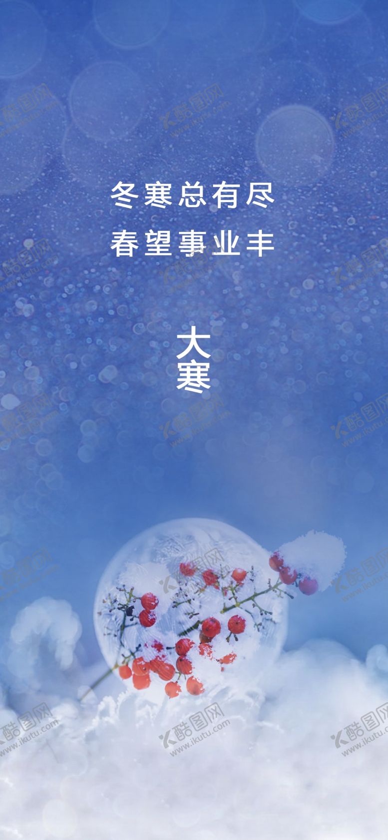 编号：84159807030603029258【酷图网】源文件下载-小寒大寒节气海报