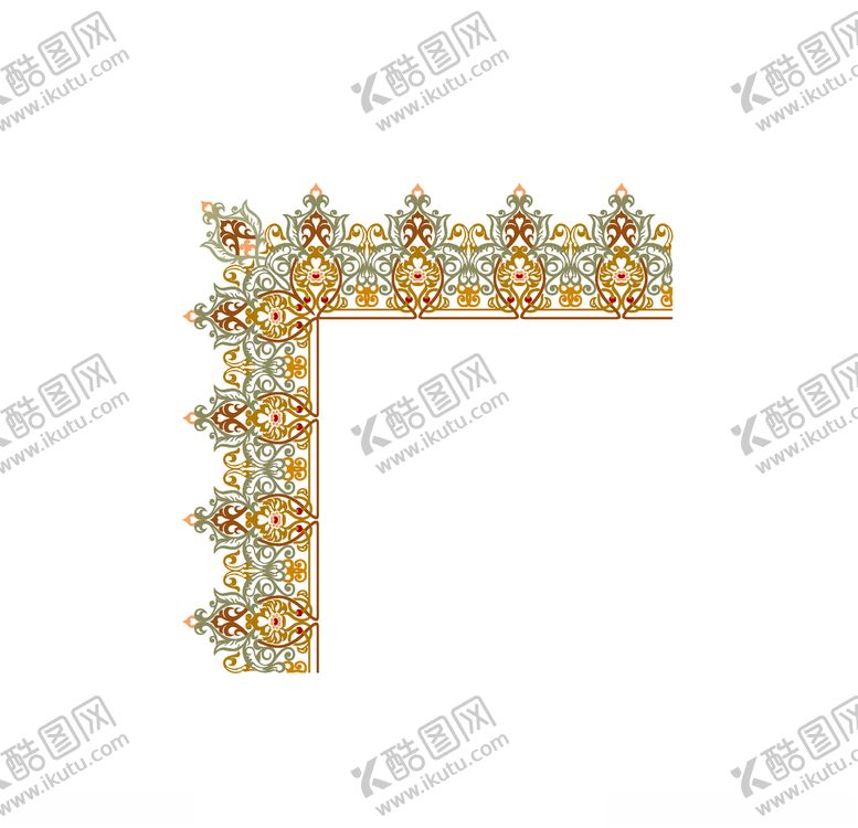 编号：14926405040554143534【酷图网】源文件下载-边框花纹