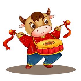 卡通牛形象