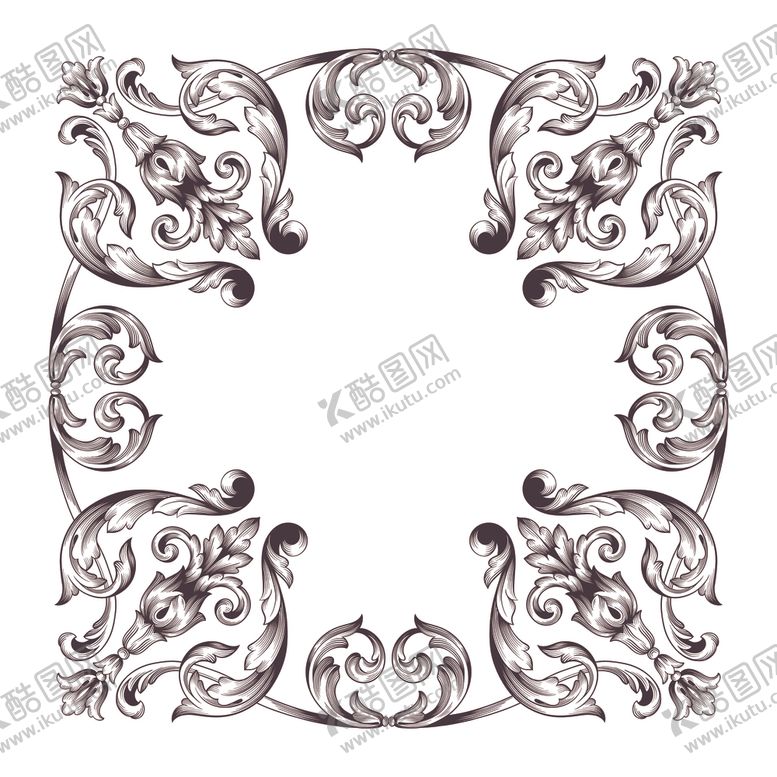 编号：66159410061831467106【酷图网】源文件下载-欧式花纹