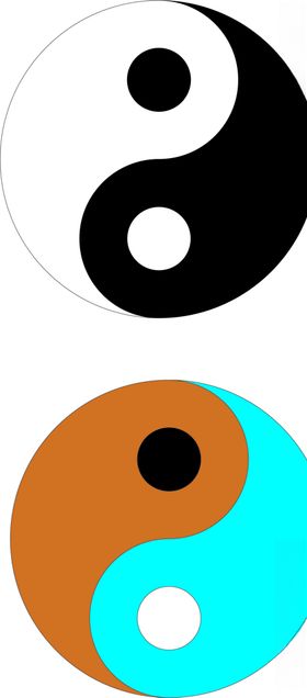 失量太极图