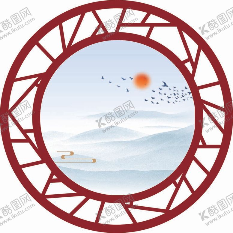 编号：65554912062017244518【酷图网】源文件下载-圆形边框