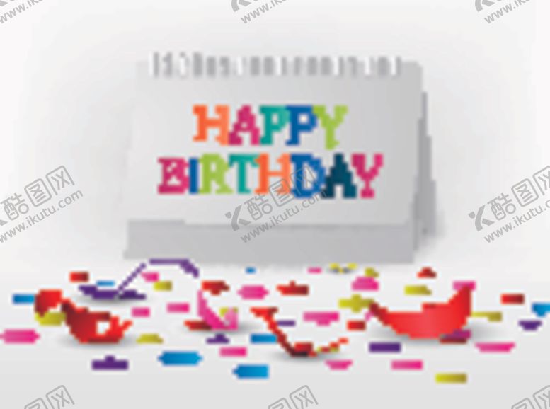 编号：96757411020143253232【酷图网】源文件下载-彩带纸屑