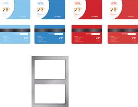 金色会员卡VIP卡储值卡