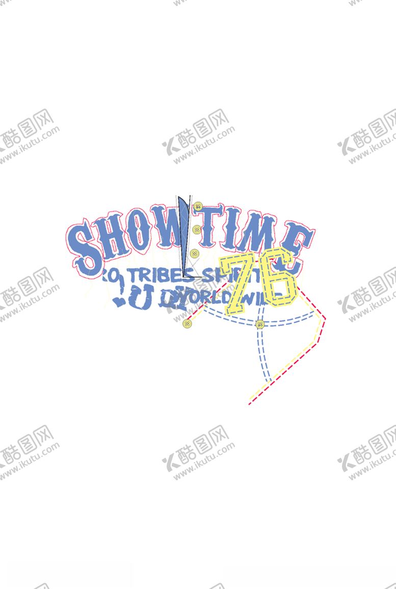 编号：61160206251412401880【酷图网】源文件下载-服装印花