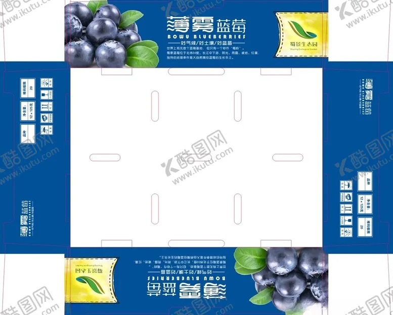 编号：10504401251700575985【酷图网】源文件下载-蓝莓箱