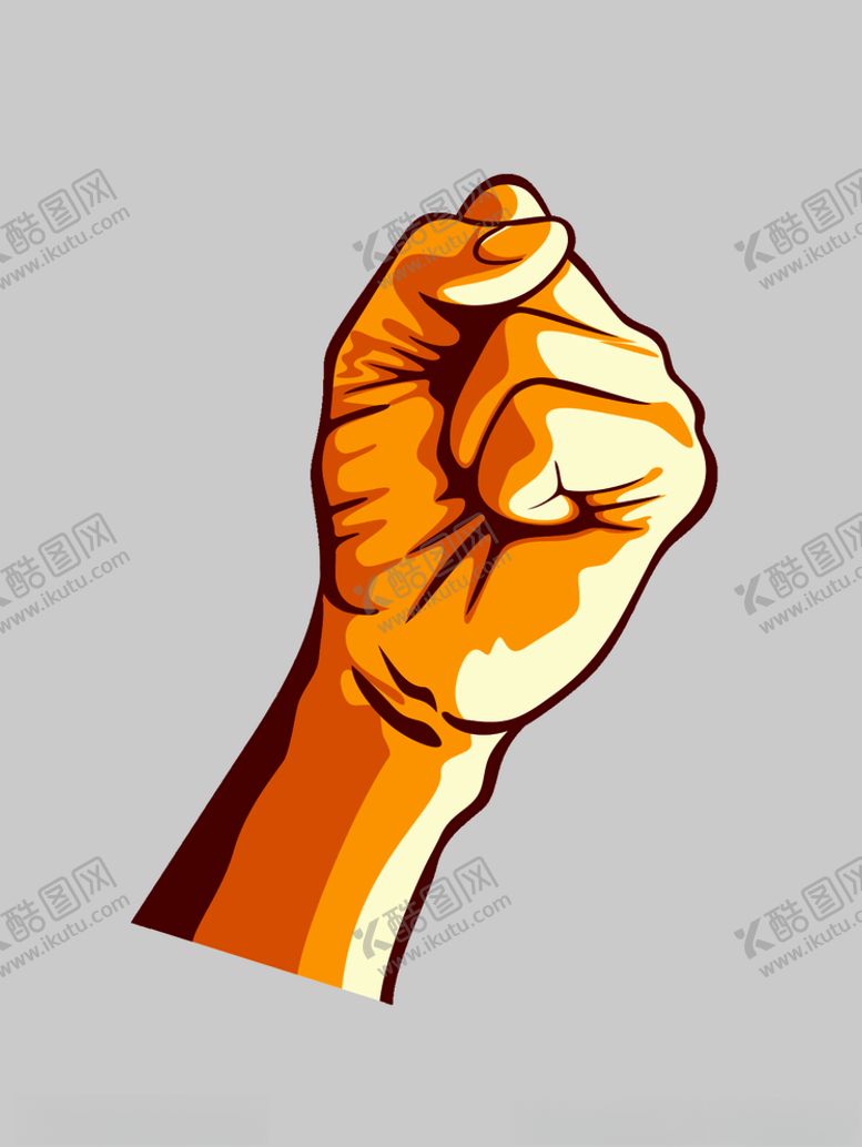编号：22547409141030479841【酷图网】源文件下载-加油手势图给力手势图