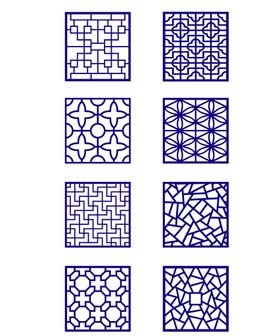 编号：92764309291555187960【酷图网】源文件下载-古风花纹边框装饰