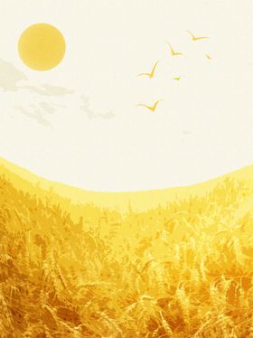 秋分秋分海报立秋海报秋天