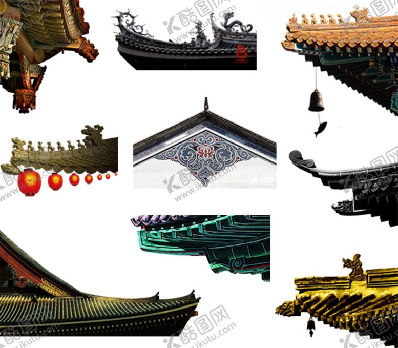 编号：97714210011612126906【酷图网】源文件下载-古代房檐