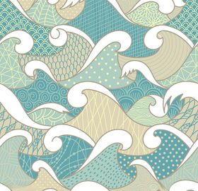 水纹波浪