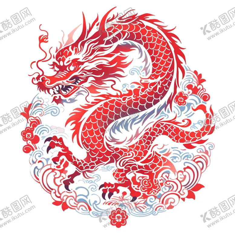 编号：38660112161517557363【酷图网】源文件下载-红龙