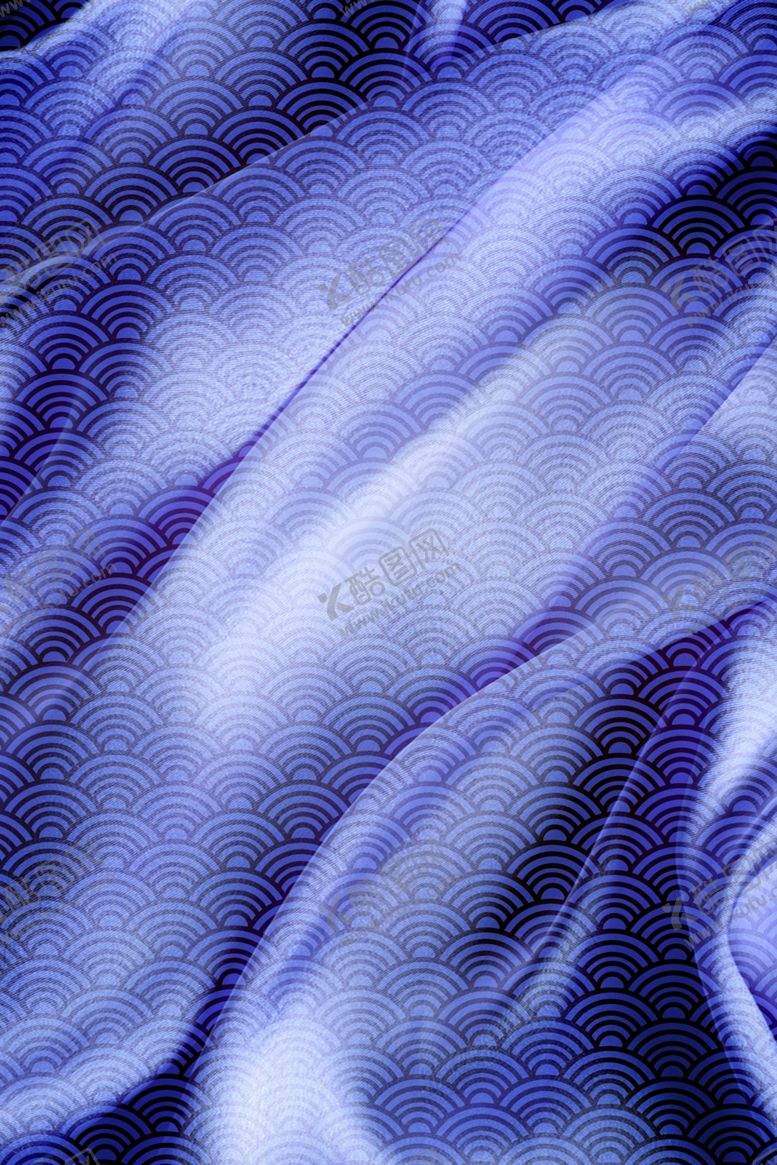 编号：79077309300357073912【酷图网】源文件下载-绸缎花纹