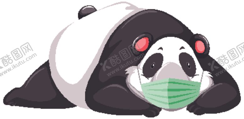 编号：25693204302120141219【酷图网】源文件下载-戴口罩的动物