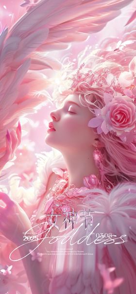 酒吧三八女神节宣传海报