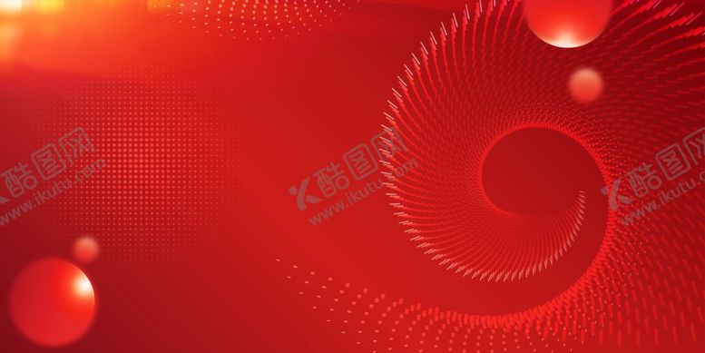 编号：93913303061923586545【酷图网】源文件下载-红色大气展板背景
