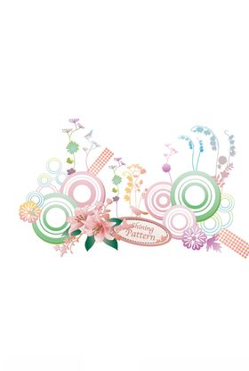 鲜花印花