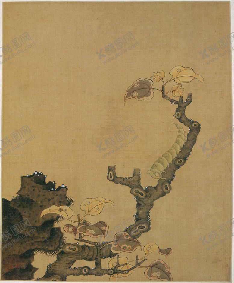 编号：77108710241102173202【酷图网】源文件下载-植物花朵工笔画