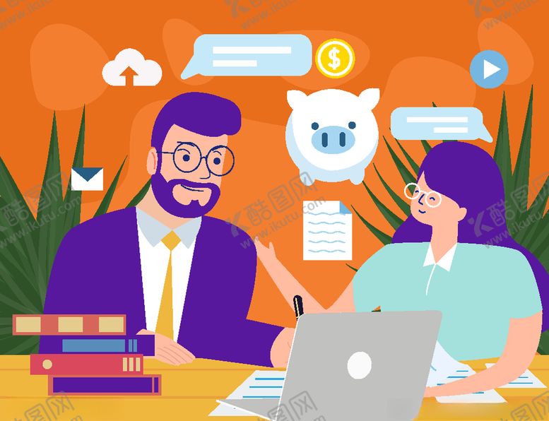 编号：59283809090353201828【酷图网】源文件下载-创意商务会议中的男女