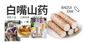 白嘴山药天然滋补食材