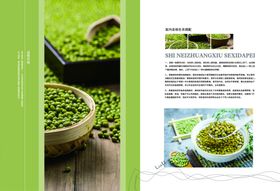 五谷杂粮海报谷物豆豆素材