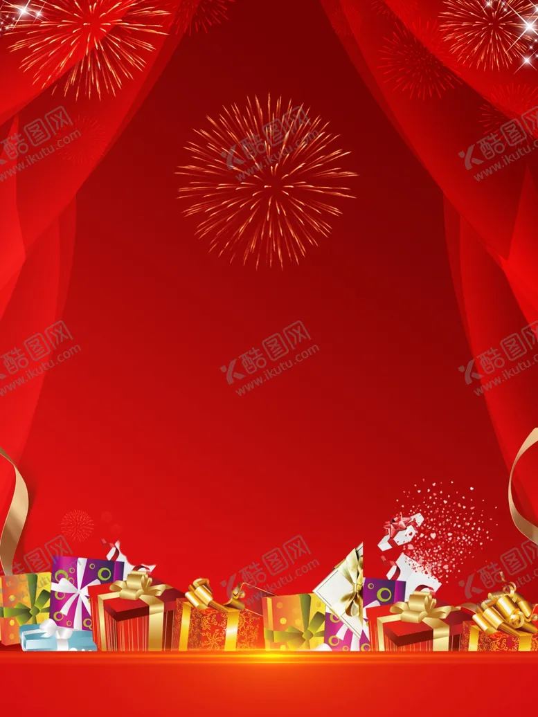 编号：48919302031006395260【酷图网】源文件下载-红色背景
