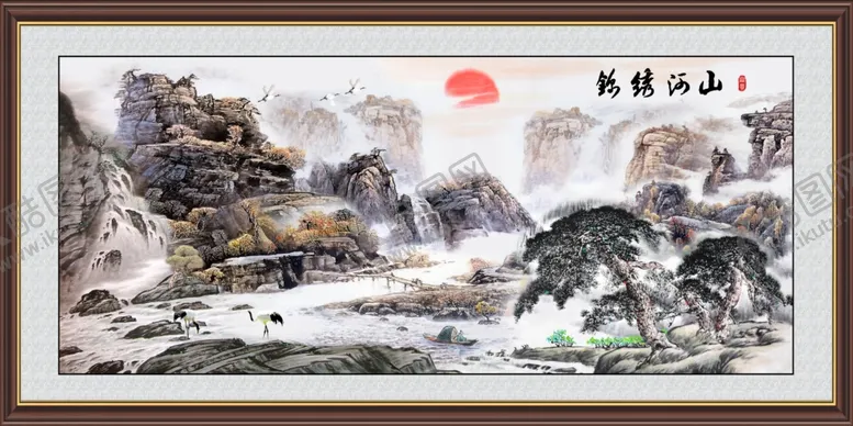 编号：52357511282027214886【酷图网】源文件下载-锦绣山河