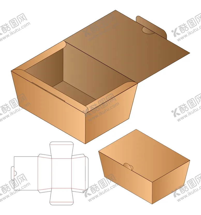 编号：97420809142154218149【酷图网】源文件下载-包装盒刀模