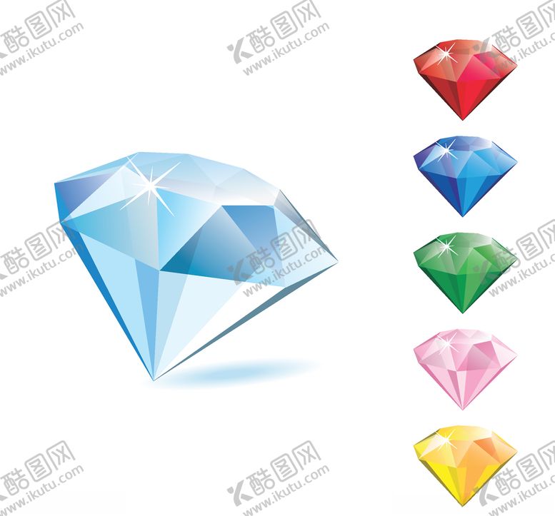 编号：57197109162303384967【酷图网】源文件下载-创意宝石装饰图案