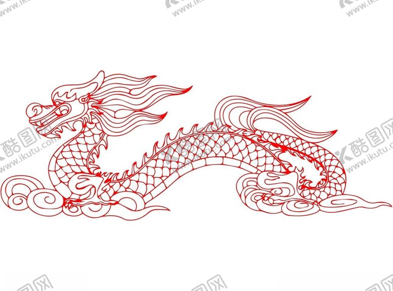编号：34984502120413213305【酷图网】源文件下载-卡通龙