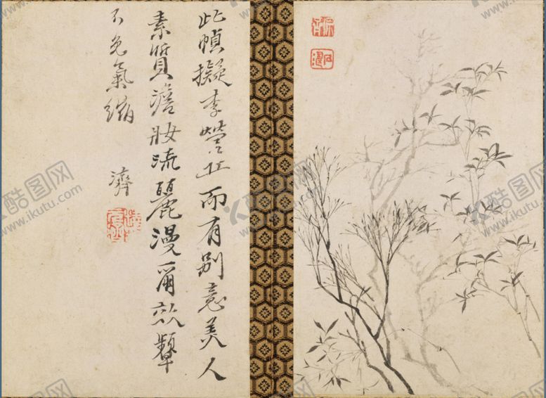 编号：78703606241813026852【酷图网】源文件下载-植物花鸟国画字画