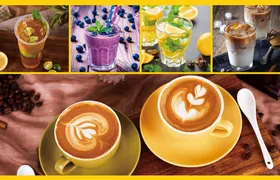 奶茶海报饮品店背景墙店挂画