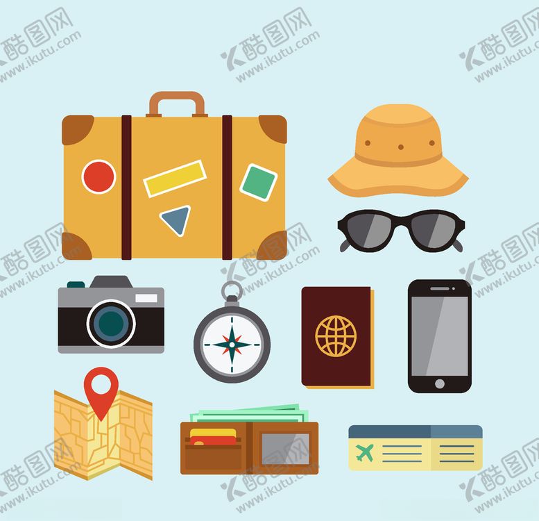 编号：14535709191919384852【酷图网】源文件下载-旅行元素