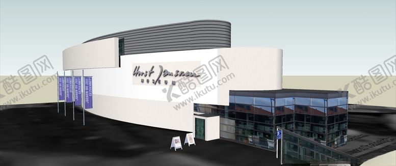 编号：23420810081740376299【酷图网】源文件下载-办公楼商场建筑