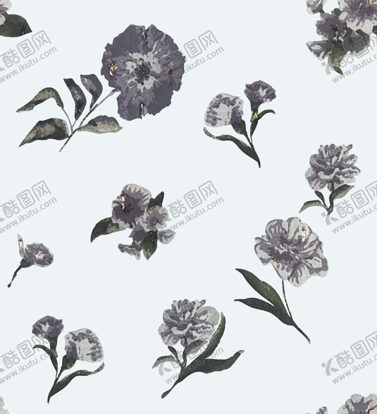 编号：65242509151201469603【酷图网】源文件下载-水彩小碎花