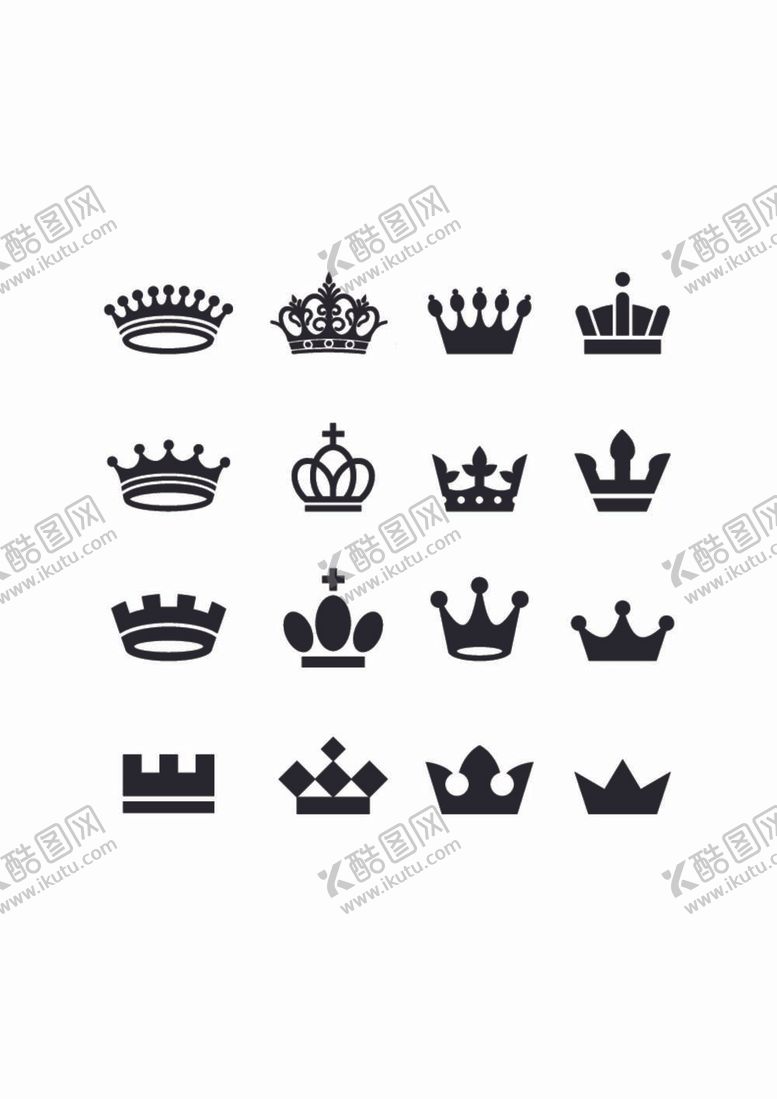编号：74012609160825333287【酷图网】源文件下载-皇冠剪影