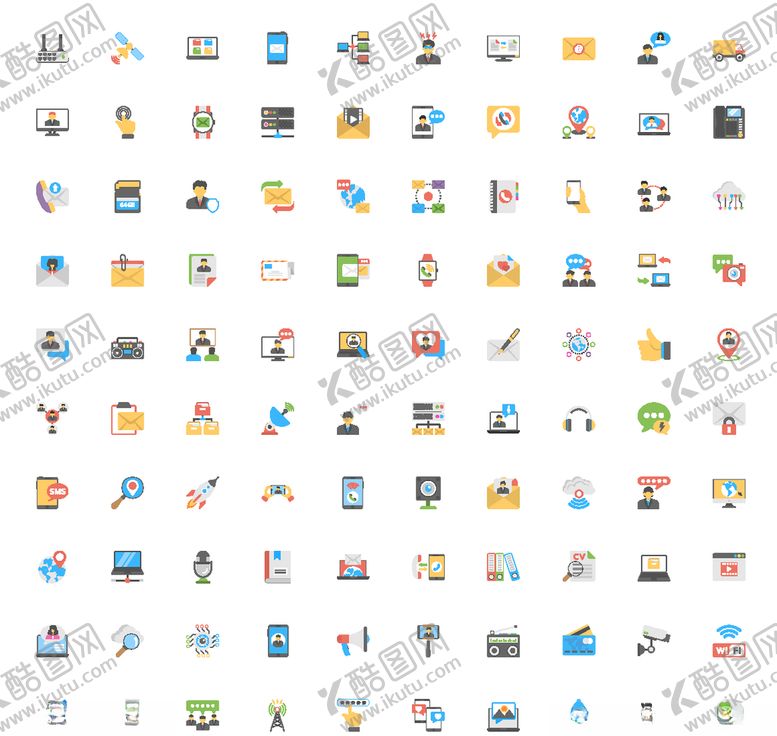 编号：50248510290532476492【酷图网】源文件下载-创意矢量精细化彩色图标元素