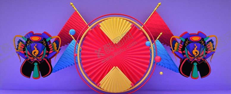 编号：94803309251552104737【酷图网】源文件下载-国潮背景