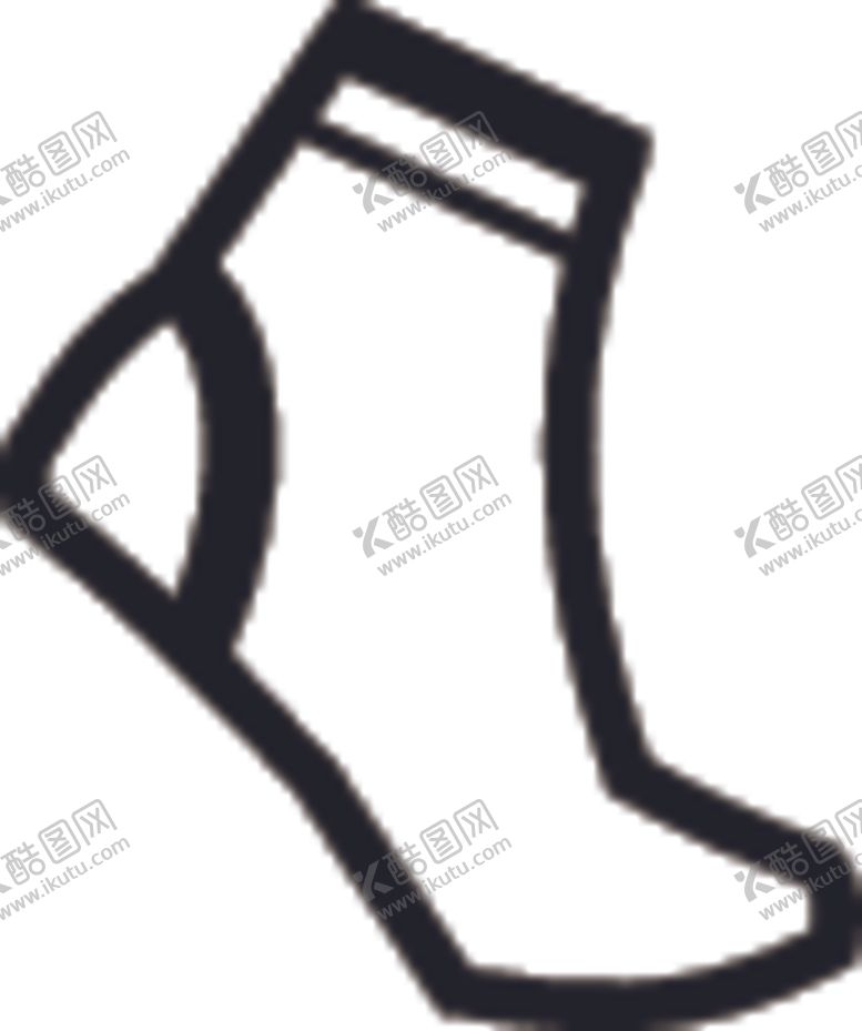 编号：19707810250343334606【酷图网】源文件下载-袜子