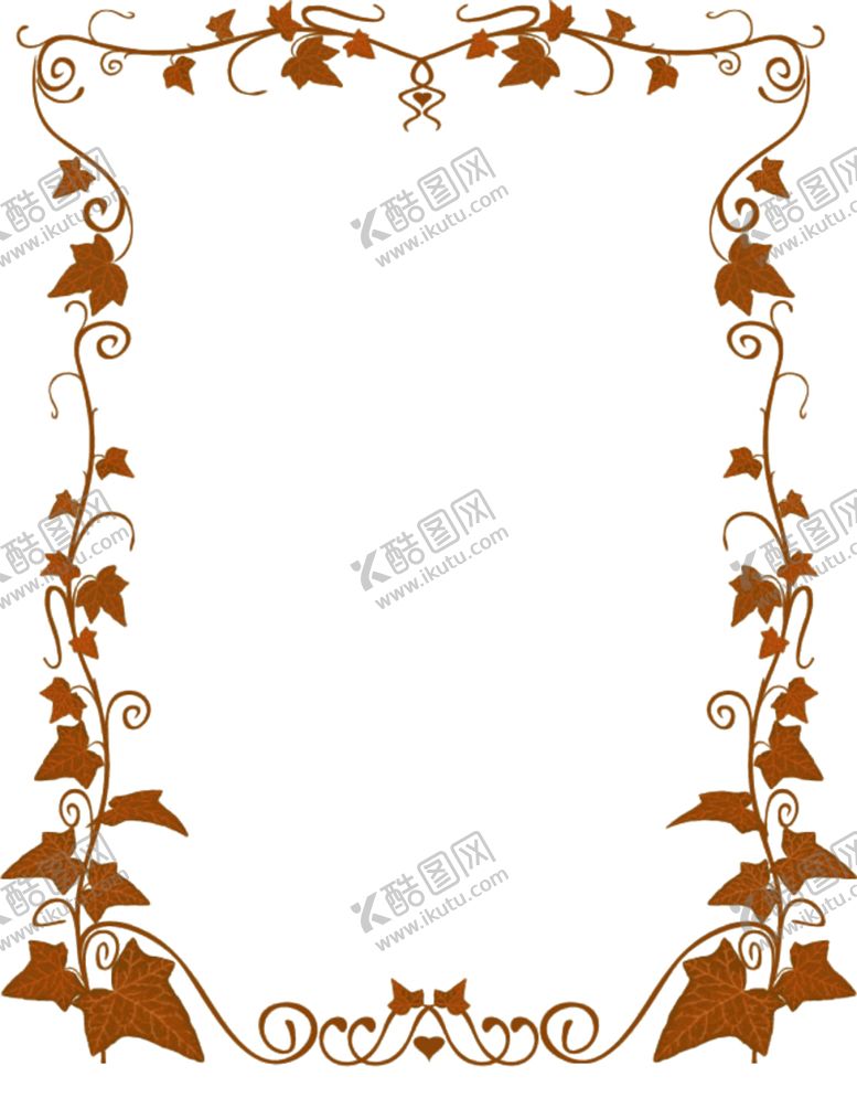 编号：14030510182148412918【酷图网】源文件下载-藤蔓花边