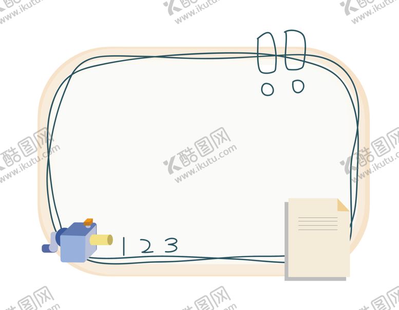编号：87550305140450139677【酷图网】源文件下载-卡通花边边框