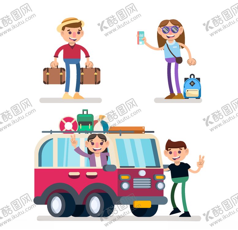 编号：83986505130202524650【酷图网】源文件下载-旅客游客