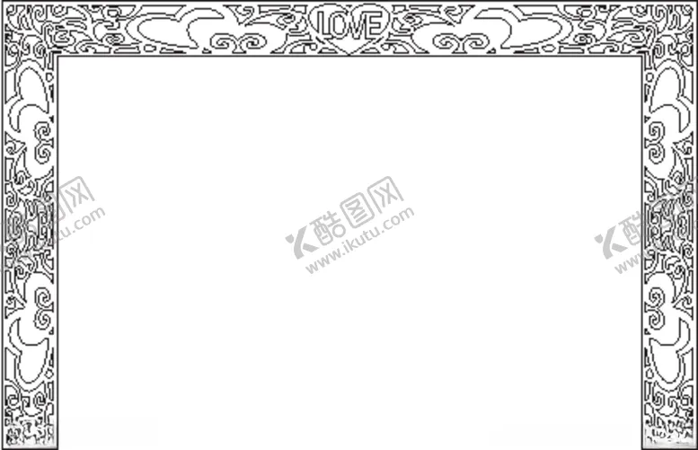 编号：79382009271954521189【酷图网】源文件下载-镂空雕刻背景墙雕花隔断