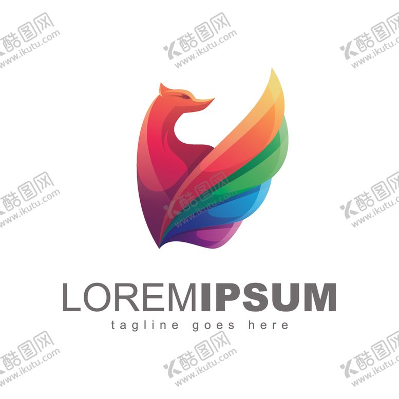 编号：17463710281754395755【酷图网】源文件下载-孔雀logo