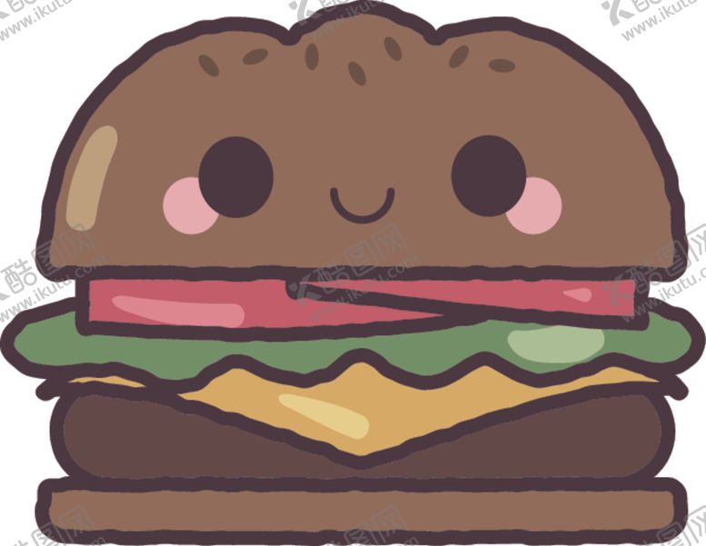 编号：56227207030436004348【酷图网】源文件下载-卡哇伊美食