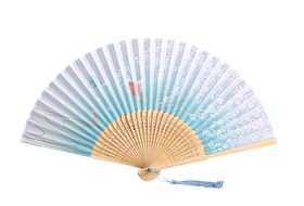 扇子古风立体海报背景素材
